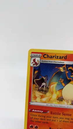 2020 Sword & Shield - Vivid Voltage Charizard #25 Non Holo Rare Pokemon Card - Image 2