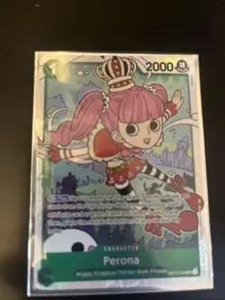 Perona OP12-034 SR Legacy of the Master One Piece Card Game English - Image 2
