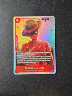 Monkey D Luffy OP12-015 SR Legacy Of The Master One Piece Card - Image 1