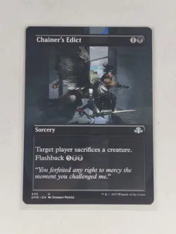 Chainer's Edict (Borderless) - Dominaria Remastered (DMR) MTG Magic (NM+) - Image 1