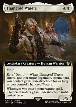 Thancred Waters - Extended Art Light Play, English Magic the Gathering MTG Comma - Image 1
