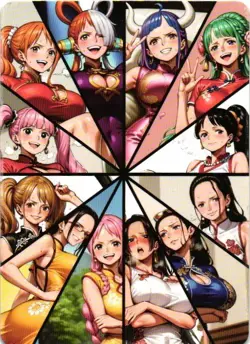 FLAMPE ONE PIECE Holographic Custom Art Goddess Story Anime Collectible Card - Image 2