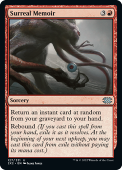 1x Surreal Memoir MTG Double Masters 2022 NM Magic Regular - Image 1