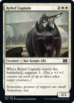 1x Relief Captain - Foil MTG Double Masters 2022 NM Magic Foil - Image 1