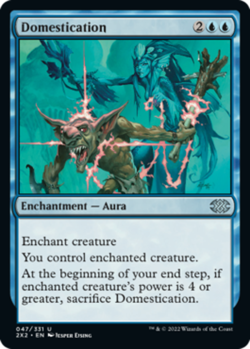 1x Domestication MTG Double Masters 2022 NM Magic Regular - Image 1