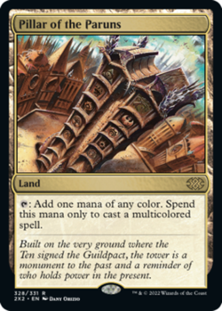 1x Pillar of the Paruns MTG Double Masters 2022 NM Magic Regular - Image 1