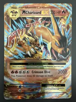 M Charizard EX 13/108 Evolutions Holo Pokemon TCG - LP - Image 1