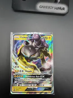 Pokemon - Raikou GX SM121 Black Star Promo Ultra Rare Holo -VLP - Image 1