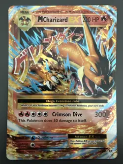 M Charizard EX 13/108 Evolutions Holo Pokemon TCG - NM - Image 1