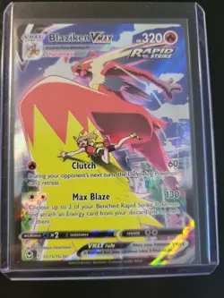 Blaziken VMAX TG15/TG30 Silver Tempest Trainer Gallery Pokemon 2022 - Image 1