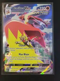 Blaziken VMAX TG15/TG30 Silver Tempest Trainer Gallery Pokemon 2022 - Image 2