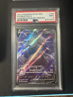 2022 Pokemon SWSH BSP FA/Mewtwo v Pokemon Go Elite TRNR.BX. #299 - Image 1