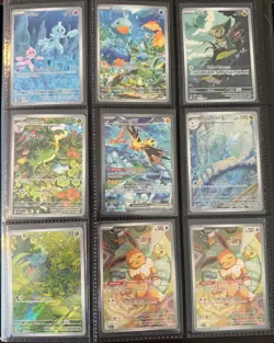Pokemon Assorted Card Binder, All Cards Near Mint - Image 1