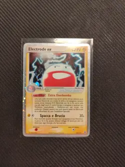 Electrode ex 107/112 rossofuoco&verdefoglia Holo carta Pokemon tcg 2004 ita nm - Image 1