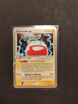 Electrode ex 107/112 rossofuoco&verdefoglia Holo carta Pokemon tcg 2004 ita nm - Image 2