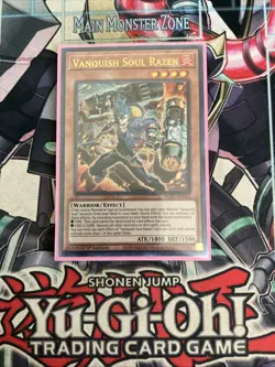 Vanquish Soul Razen Ultra Rare 1st Edition WISU-EN016 YugIoh - Image 1