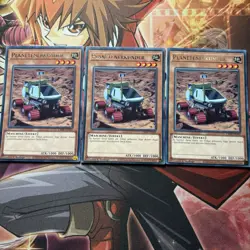 Yugioh! Playset 3x Planetenerkunder Rare - CRBR-DE042 1. Auflage - Deutsch - Image 1