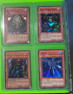 Yugioh Gate Guardian MRD-000 Sanga MRD-025 Kazejin MRD-026 Suijin MRD-EN027 DMG - Image 1