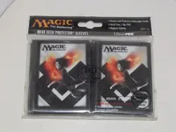 M15 Chandra Planeswalker 80 ULTRA PRO MTG deck protector card sleeves - Image 1