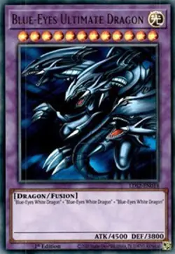 Blue-Eyes Ultimate Dragon LDS2-EN018 - Ultra Rare - Near Mint 1st Edition YuGiOh - Image 1