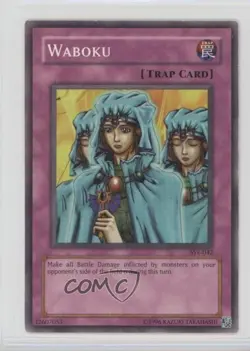 Waboku Unlimited YuGiOh Starter Deck Yugi Evolution #SYE-042 2004 - Image 1