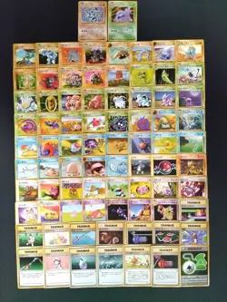 Japanese Pokemon Card Old Back Bulk Vintage Lot of 80 LP-MP-HP vol.31 - Image 1