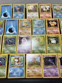 (29) Pokemon Card ALL VTG Lot Cards 1999 BASE 2 SET Dratini Haunter Kadabra - Image 3