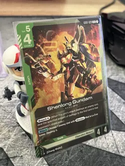 Shenlong Gundam, GD001-029, Gundam Card Game, Newtype Rising, ENG - Image 1