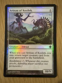 MTG Artisan of Kozilek Rise of the Eldrazi Foil NM - Image 1