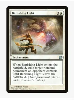 Banishing Light #5 Journey Into Nyx (JOU) Card in Protective Sleeve - Image 1