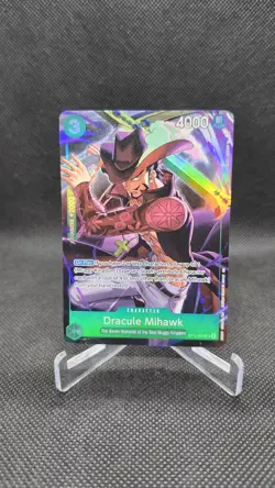 DRACULE MIHAWK ILLUSTRATION VOLUME 4 ONE PIECE PROMO CARD SEALED ST12-003 - Image 1