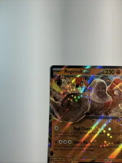 Regirock ex 101/182 Sv10: Destined Rivals Holo Pokemon Card English - Image 2