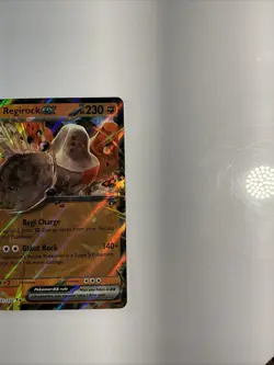 Regirock ex 101/182 Sv10: Destined Rivals Holo Pokemon Card English - Image 4