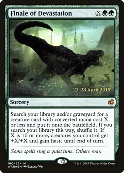 Foil Finale of Devastation - War of the Spark Promos | MTG Card - Image 1