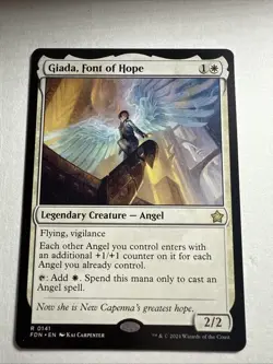 x1 Giada, Font of Hope R MTG Foundations M/NM, English - Image 1