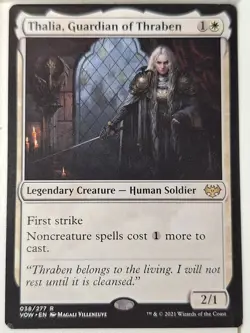 Thalia, Guardian of Thraben - Innistrad: Crimson Vow - Magic the Gathering MTG - Image 1