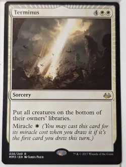 Terminus - Modern Masters 3 - Magic the Gathering MTG Nice! - Image 1