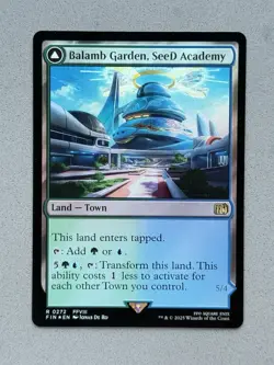 Balamb Garden, SeeD Academy #272 Foil & Regular MTG Final Fantasy FIN - NM - Image 2