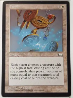Tariff - Weatherlight - Magic the Gathering MTG Nice! - Image 1