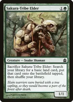 Sakura-Tribe Elder Commander 2011 MP MTG - Image 1