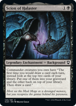 1x Scion of Halaster - Foil MTG Commander Legends: Battle for Baldur's Gate NM M - Image 1
