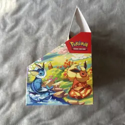 Pokemon Scarlet Violet Prismatic Evolutions Mini Tin EMPTY BOX DISPLAY - Image 2