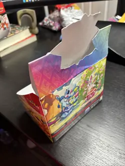 Pokemon Scarlet Violet Prismatic Evolutions Mini Tin EMPTY BOX DISPLAY - Image 4