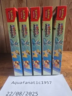 5x Pokemon Scarlet & Violet Prismatic Evolutions Poster Collection - SEALED - Image 2