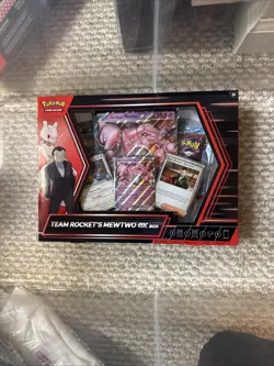 Pokemon TCG SV10 Destined Rivals Team Rocket's Mewtwo EX box (Sealed) - Image 1