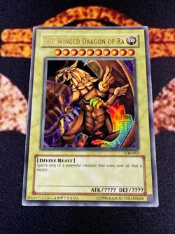 🔥YUGIOH • THE WINGED DRAGON OF RA • ULTRA RARE • GBI-003 • PROMO • VLP🔥 - Image 2