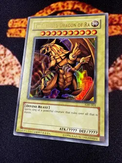 🔥YUGIOH • THE WINGED DRAGON OF RA • ULTRA RARE • GBI-003 • PROMO • VLP🔥 - Image 3