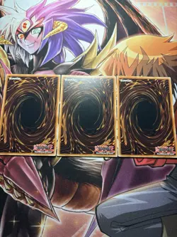 Yugioh! Playset 3x Absoluter Konig Dusen-Jack Rare - TAMA-DE048 1. Auflage - DE - Image 2