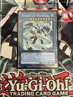Nekroz Of Trishula Quarter Century Secret Rare RA03-EN261 Yugioh - Image 1