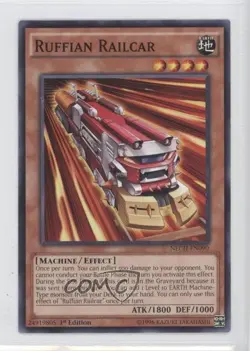 Ruffian Railcar 1st Ed. YuGiOh The New Challangers #NECH-EN090 - Image 1
